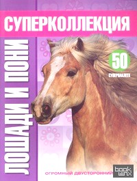 Лошади и пони: 50 супернаклеек; огромный двусторонний плакат